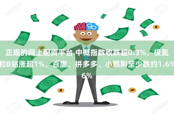 正规的网上配资平台 中概指数收跌超0.3%，极氪和B站涨超1%，百度、拼多多、小鹏则至少跌约1.6%