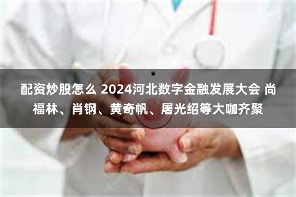 配资炒股怎么 2024河北数字金融发展大会 尚福林、肖钢、黄奇帆、屠光绍等大咖齐聚