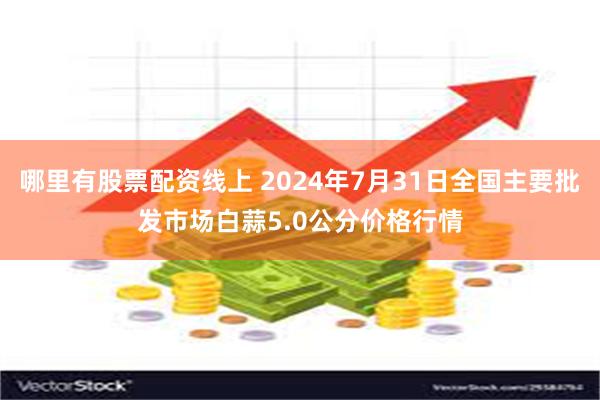 哪里有股票配资线上 2024年7月31日全国主要批发市场白蒜5.0公分价格行情