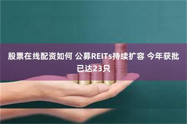 股票在线配资如何 公募REITs持续扩容 今年获批已达23只